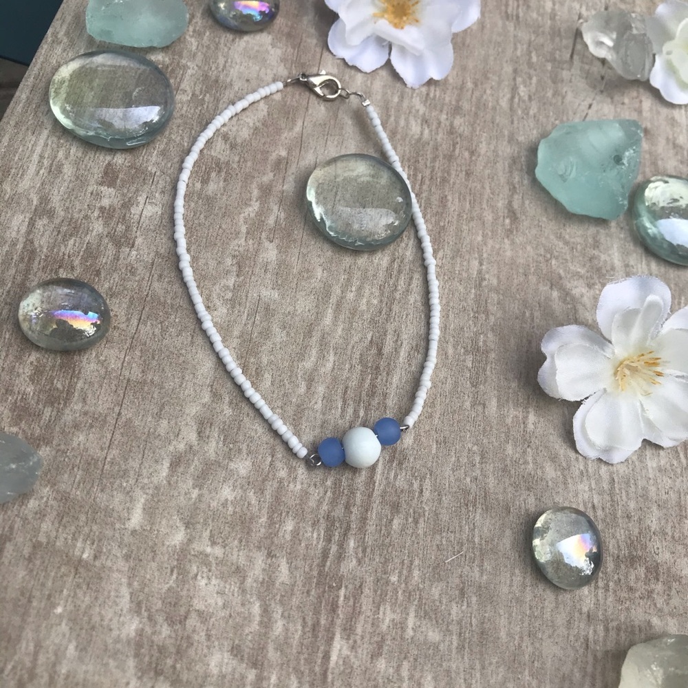Handmade Beaded Anklet
